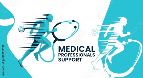 Medical Professionals Sprinting Towards Better Healthcare Support and Assistance