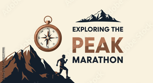 Marathon Adventure, Peak Voyage: Exploring the Mountain, Seeking Compass Direction