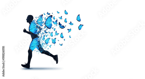 Metamorphosis Runner: A Stunning Depiction Of Transformation And Embracing Freedom