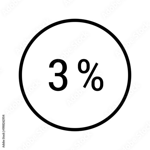 Alcohol percentage icon. Food and alcoholic beverage line symbol. Black and white.