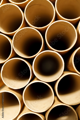 Close up shot of stacked ca...