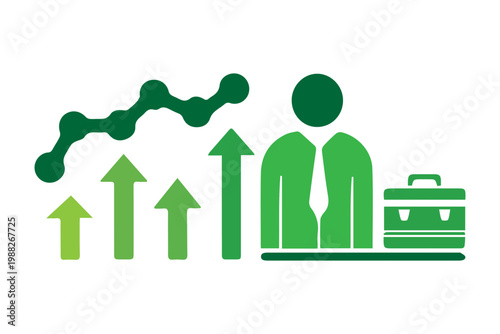 Business growth concept