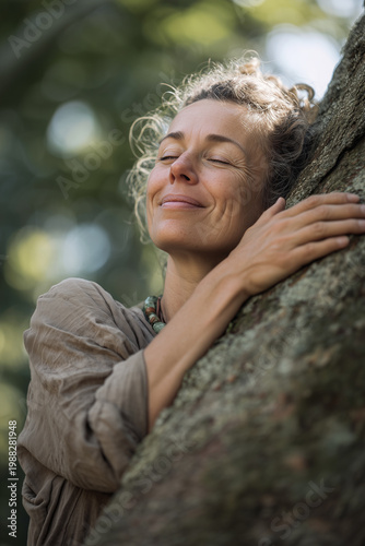 Waldbaden und das Umarmen von Bäumen fördert den Stressabbau und beugt Depressionen vor