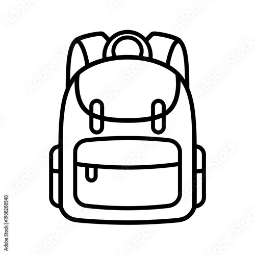 travel bag isolated on white