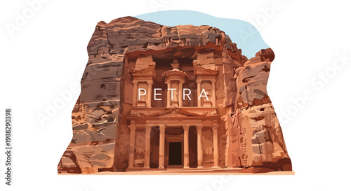The Treasury In Petra