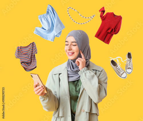 Beautiful young Muslim woma...