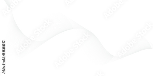 Dynamic minimal smoke sound line. Abstract glowing white blend line smooth flow soundwave curve energy gradient vector futuristic digital outline line science design.