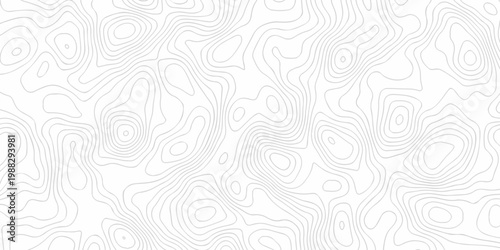 Abstract minimal The patter discovery vector topo map. white topo creative discovery White wave grid stripe line map topography. vector geographic contour mounted map background.