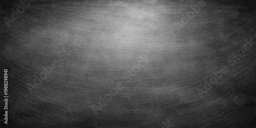 Dark vintage grunge metal texture background featuring a dirty rough gray concrete surface and old black pattern wallpaper design
