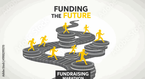 People Journeying Towards Future Funding Through Fundraising Marathon Success