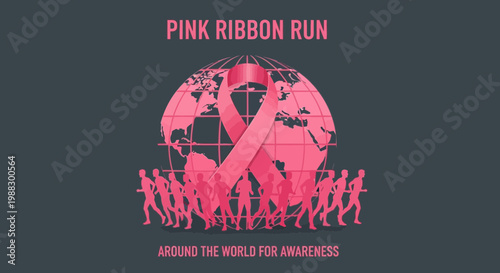 Pink Ribbon Run: A Global Event Promoting Awareness and Supporting Breast Cancer Causes