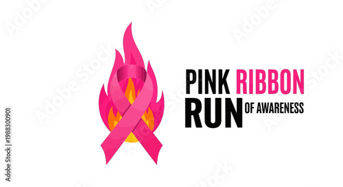 Pink Ribbon Run: A Symbol Of Courage And Hope, Igniting the Fight Against Cancer