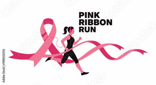 Pink Ribbon Run: Empowering Fitness And Awareness Through A Vibrant Running Event