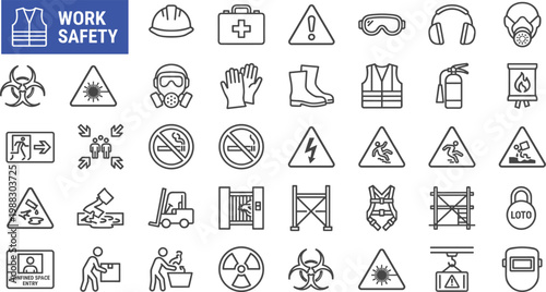 A vector set of mountain and zodiac icons with simple black silhouette symbols for web and design use