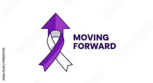 Positive Direction Of Progress Symbolizing Growth and Advancement, Inspiring Hope, and Success