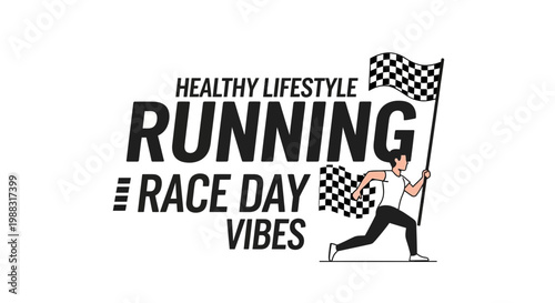 Runner Celebration: Victory and Wellness Highlighted in a Dynamic Race Day Image