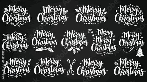 Vintage-style typography with repeated overlapping text of the word 'charlotte' Vector