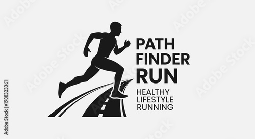 Runner on Paved Road, Pathfinding for Health And A Better Healthy Lifestyle
