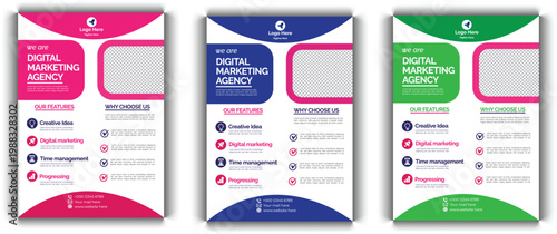 simple and creative flyer design