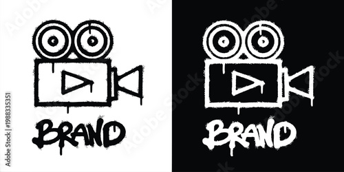Film Works Urban graffiti style logo