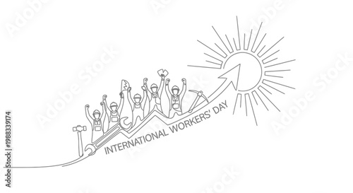 International Workers Day Labor Celebration Group.