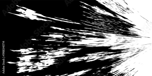 vector black line, grunge brush strokes ink paint isolated on white background. eps 10