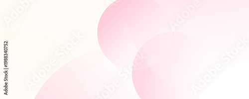 Latar belakang spanduk minimalis, pastel berwarna, pink dan gradasi kuning. Gaya efek lingkaran geometris, latar belakang abstrak.