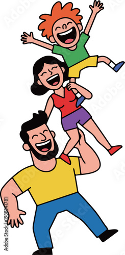 Family Fun: Piggyback Ride