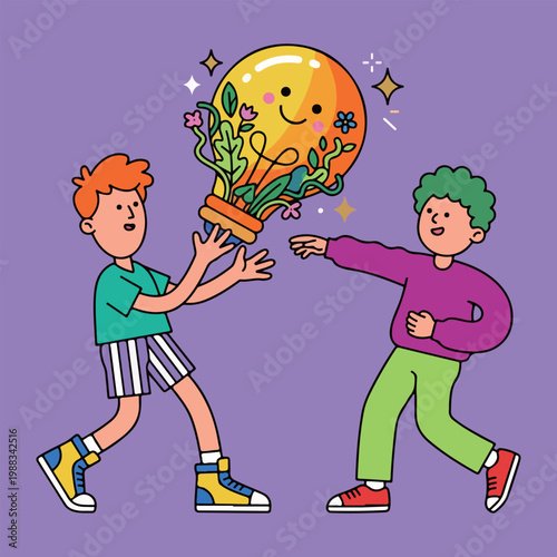 Sharing a Bright Idea