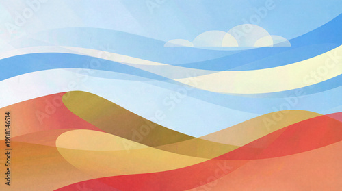 watercolor landscape