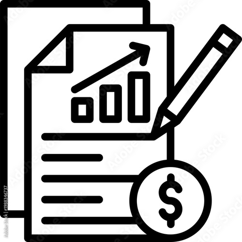 Financial Statement Icon