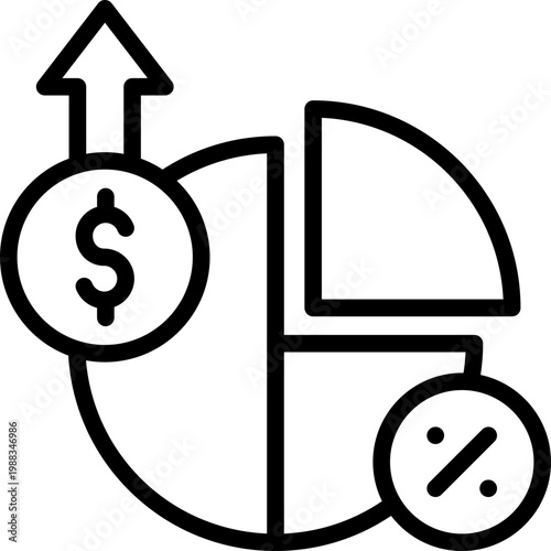 Profit Margin Icon