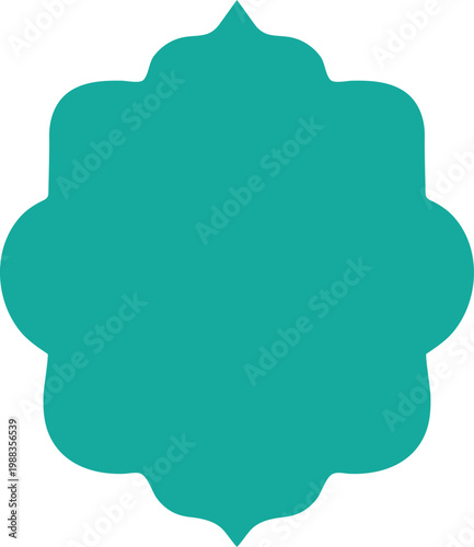 Abstract cloud computing concept shown as a speech bubble with heart themed decorative vector illustration