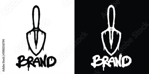 Elite Garden Urban graffiti style logo