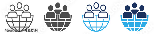 outsourcing multi purpose icon set