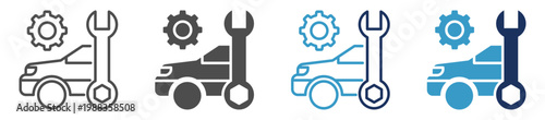 automobiles multi purpose icon set