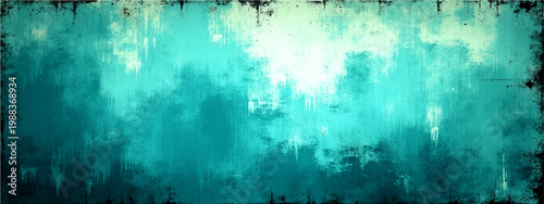 Vector abstract, textured art piece which evokes a sense of depth and fluidity, where aqua hues meld and dance, offering a mesmerizing visual. 