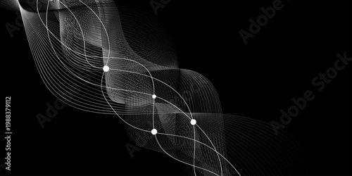 abstract smooth gray wave curve motion lines graphic. Abstract White liquid background. Modern background design. gradient color. Fluid shapes composition. Fit for website, banners, wallpapers, 