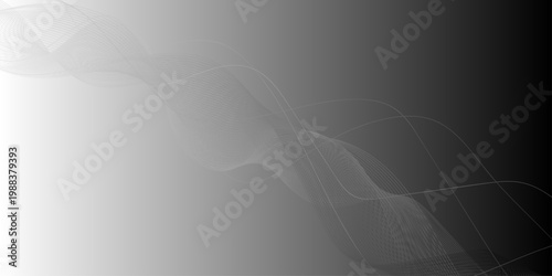 abstract smooth gray wave curve motion lines graphic. Abstract White liquid background. Modern background design. gradient color. Fluid shapes composition. Fit for website, banners, wallpapers, 