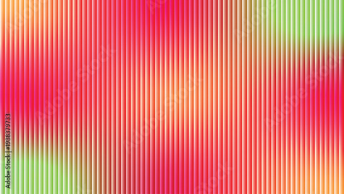 Abstract bright vertical lines gradient wave background for digital design