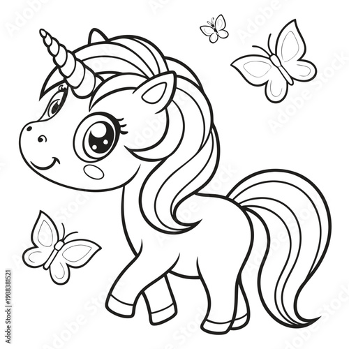 "Butterfly Companions of the Unicorn"