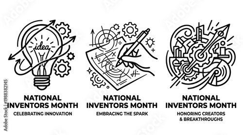 Celebrating National Inventors Month - Honoring Innovation and Creators.