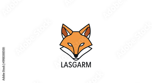 Fox Logo Design Minimalist Geometric Animal Icon