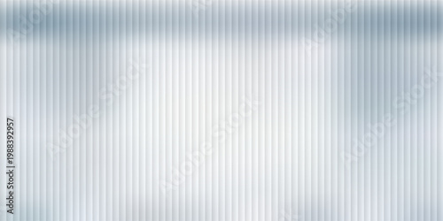 Vector ribbed glass texture background. Blue white grey ribbed glass. Natural color. Mesh gradient. acrylic ribbed bath surface. Reeded glass background semitransparent overlay. Bath wall window