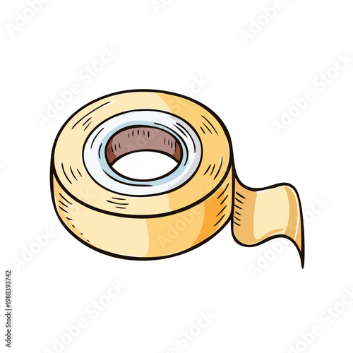 Medical adhesive tape roll for wound dressing and first aid applications