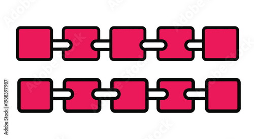 A purple message expressing love surrounded by simple black heart shapes