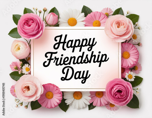 Happy Friendship Day Greeting Card