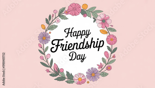Happy Friendship Day Greeting Card