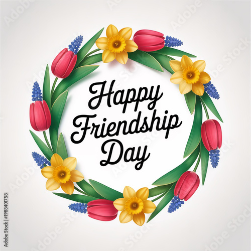 Happy Friendship Day Greeting Card