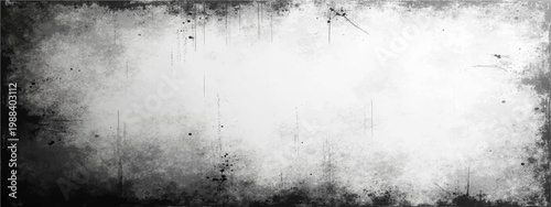Vintage abstract distressed background and cinematic grunge design and retro texture style and aged effect and worn rough element and dark border.